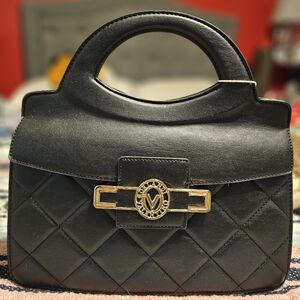 Valentino Orlandi Top Handle 'V' lock with crossbody strap *NWT